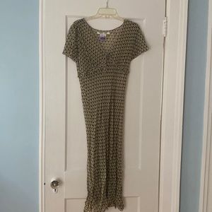 Max Studio Peacock Prink Dress